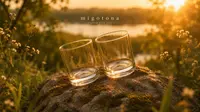 Crystal-clear whisky glass 2x350ml — photo 1