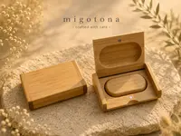 Wooden USB drive + box — photo 2